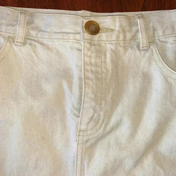 MARC JACOBS khaki denim skirt size 8 - Picture 2 of 4